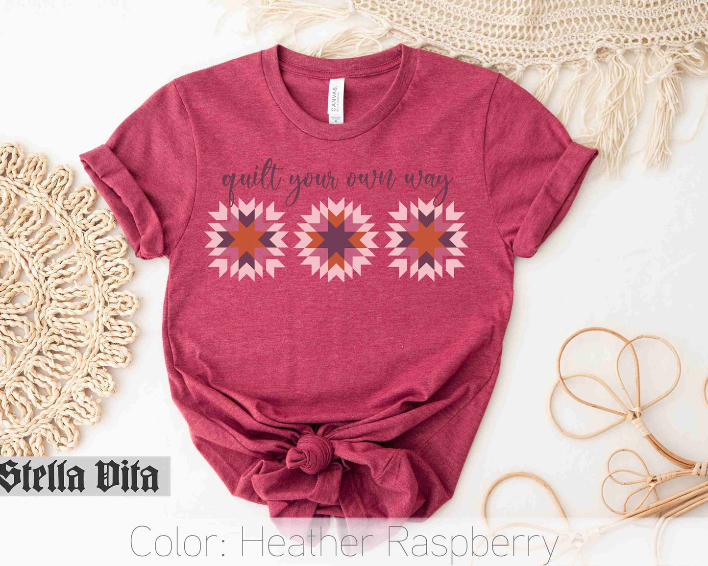 a t - shirt with an embroidered design on it