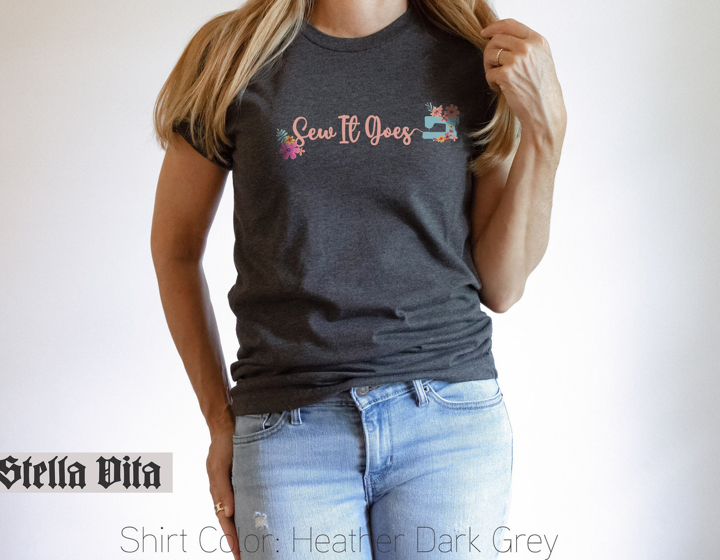 Sew It Goes Quilting or Sewing Lover T-Shirt