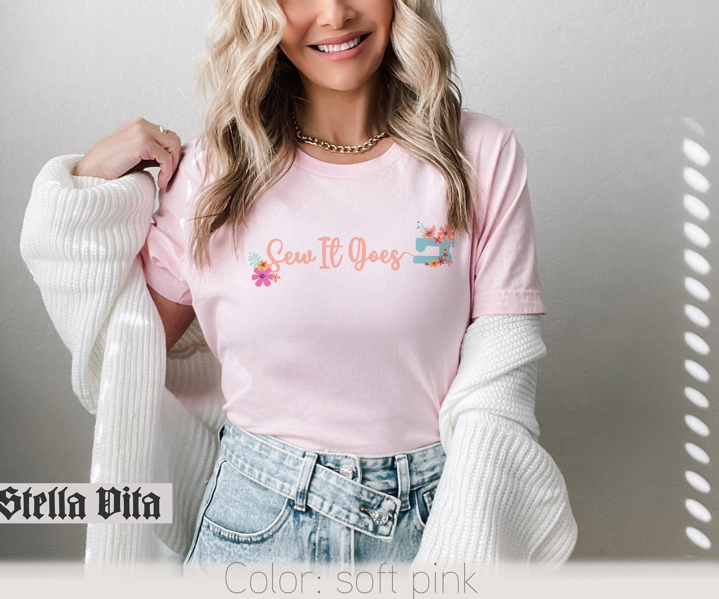 Sew It Goes Quilting or Sewing Lover T-Shirt