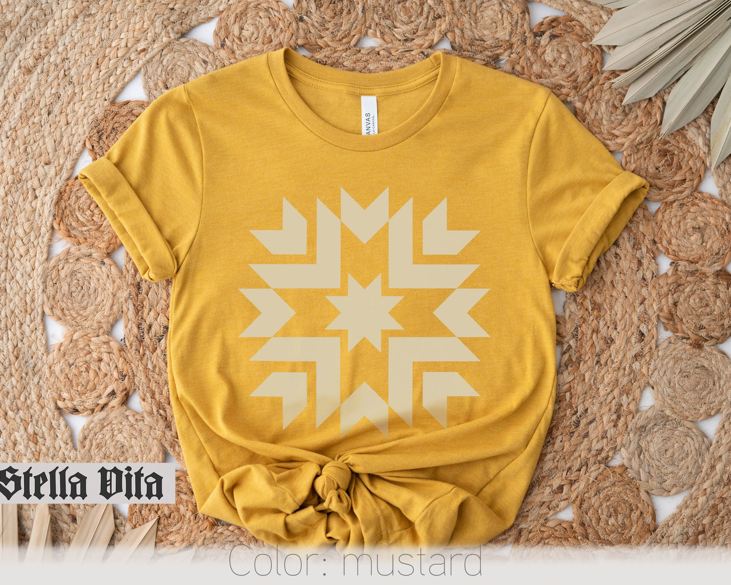 Modern Minimalist Quilt Block T-Shirt