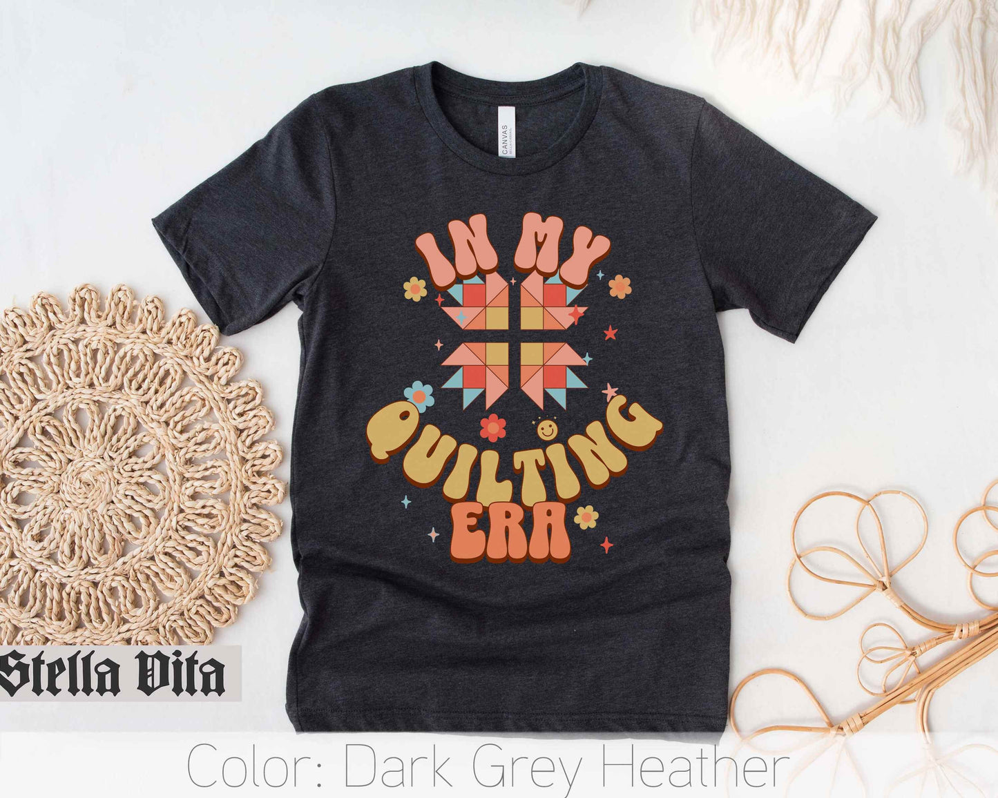 In My Quilting Era Funny Quilt T-Shirt