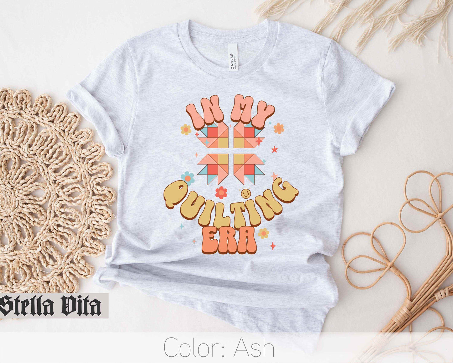 In My Quilting Era Funny Quilt T-Shirt