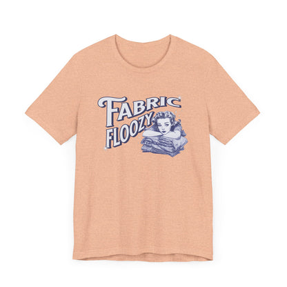 Fabric Floozy Quilter T-Shirt - Funny Retro Graphic Tee for Quilting Lovers