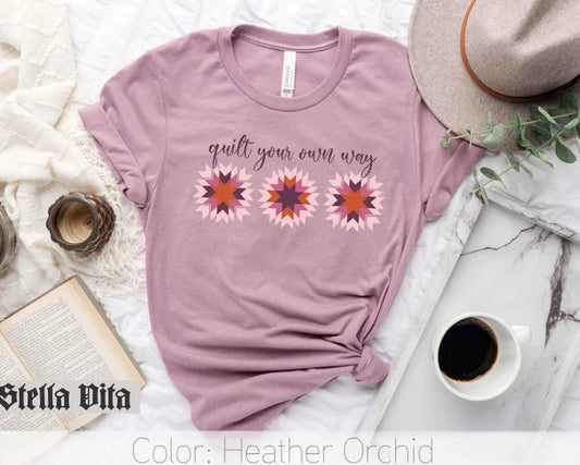 a t - shirt that says, you're our way with flowers on it