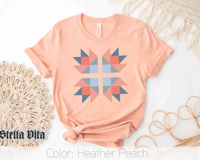a t - shirt that has a design on it