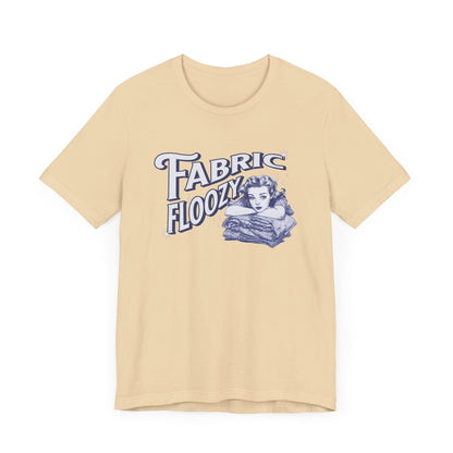 Fabric Floozy Quilter T-Shirt - Funny Retro Graphic Tee for Quilting Lovers