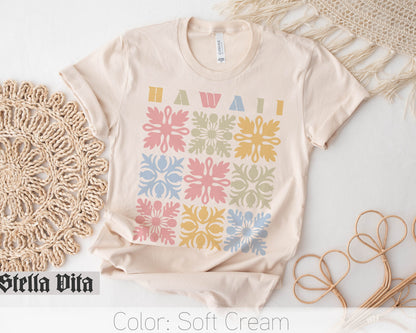 Hawaii Quilt Block T-Shirt