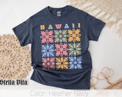 Hawaii Quilt Block T-Shirt