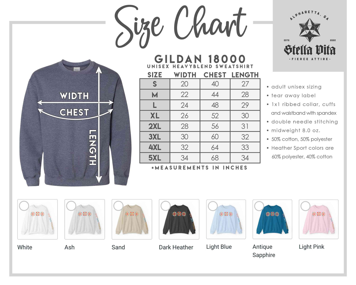 Quilt Block Sweatshirt With Cut Sew Press Arm Print