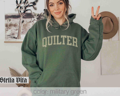 Quilter Hoodie, Quilting Sweatshirt