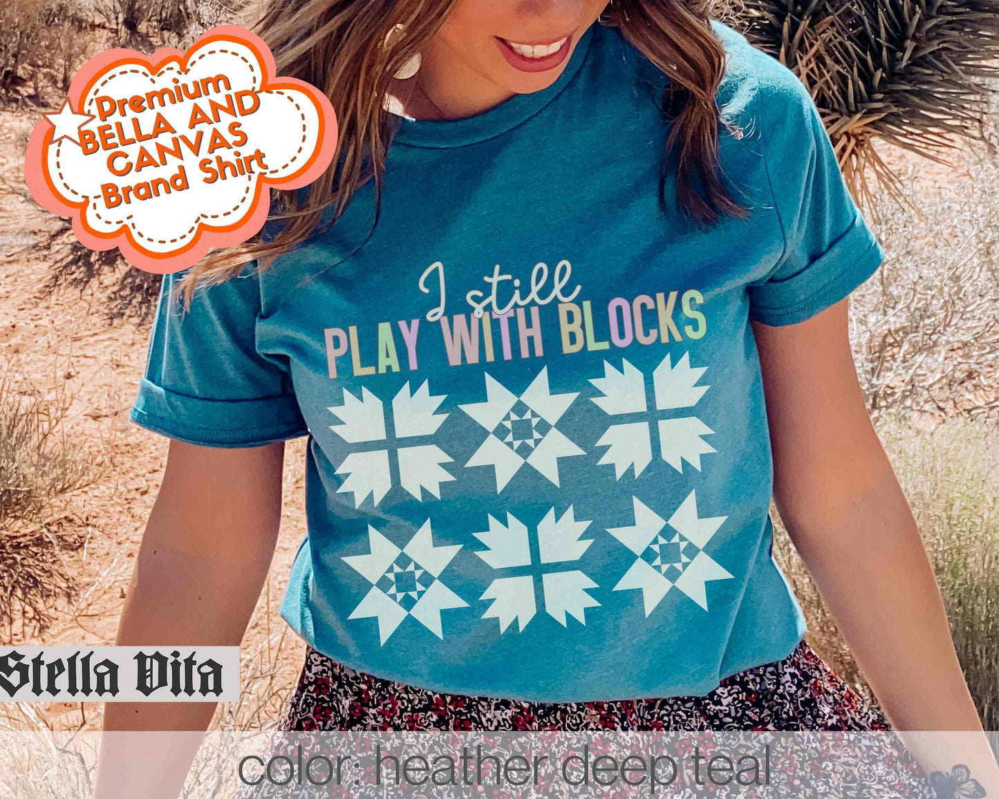 I Still Play With Blocks, Funny Quilt Block T-shirt For Quilting Retreat