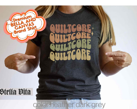 Quiltcore Funny Quilting T-Shirt
